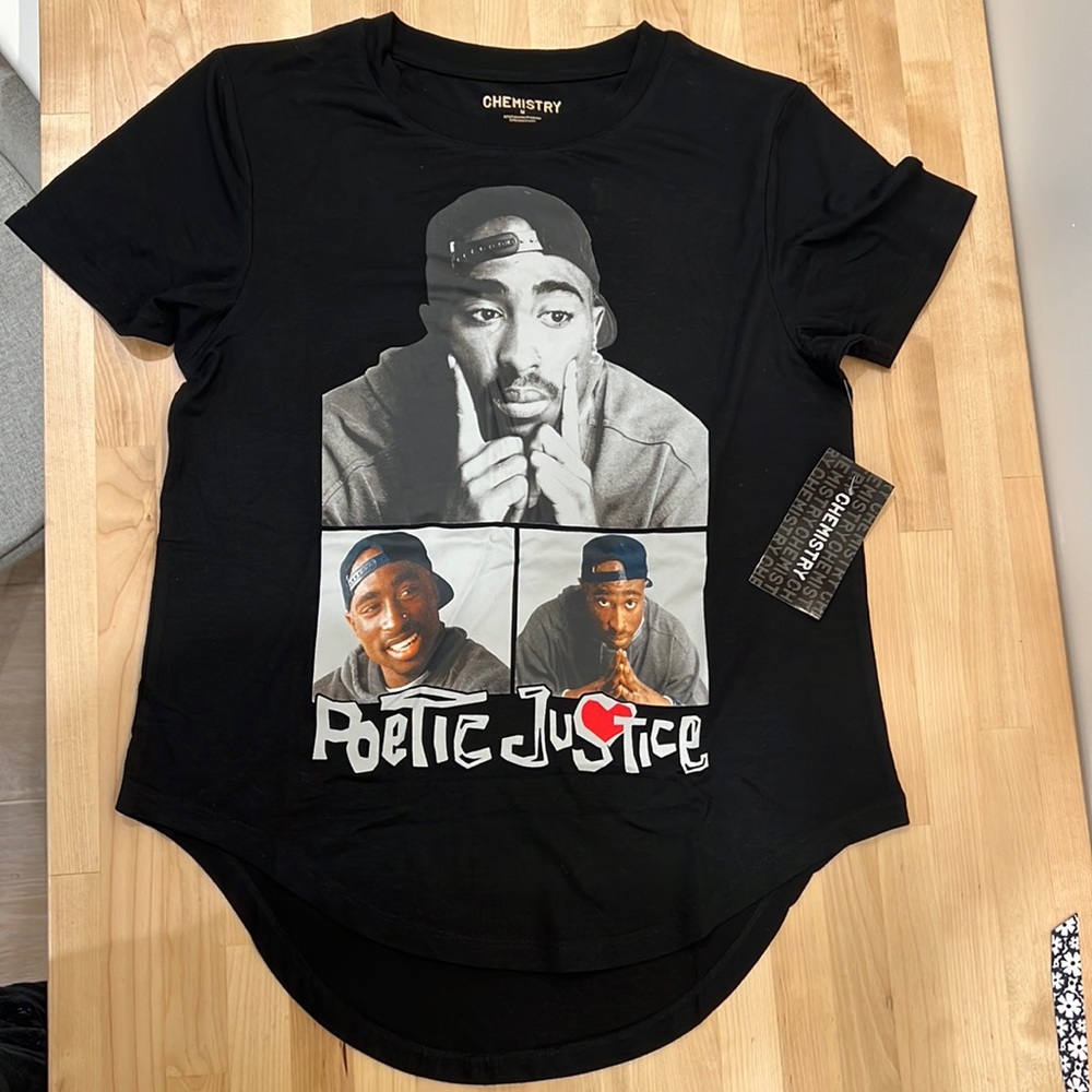 New Poetic Justice Tupac shirt